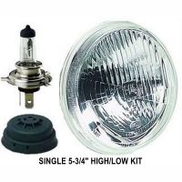 Hella 5-3/4" Round ECE High/Low Beam Headlamp Your choice of Bulb, EACH